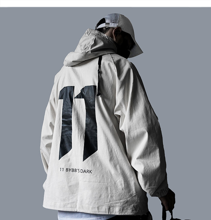 Hip Hop Men Cargo Jackes Autumn Fashion Casual Pullover Streetwear Harajuku Multi Pockets Male Coats Jacket